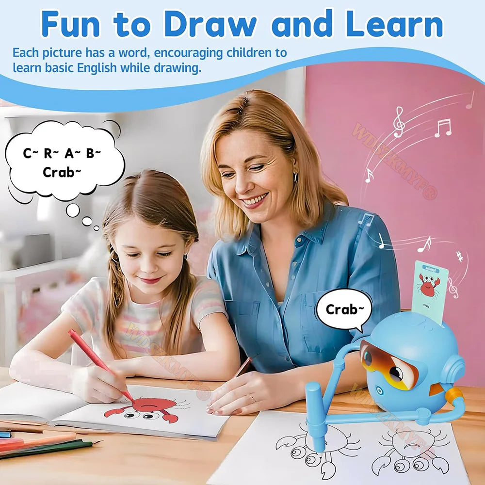 Educational Auto Drawing Robot