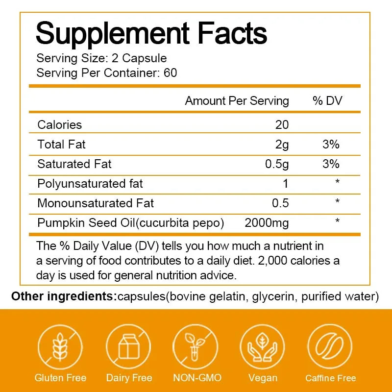 Pumpkin Seed Oil Capsule