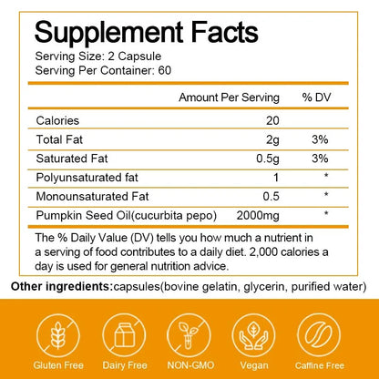 Pumpkin Seed Oil Capsule