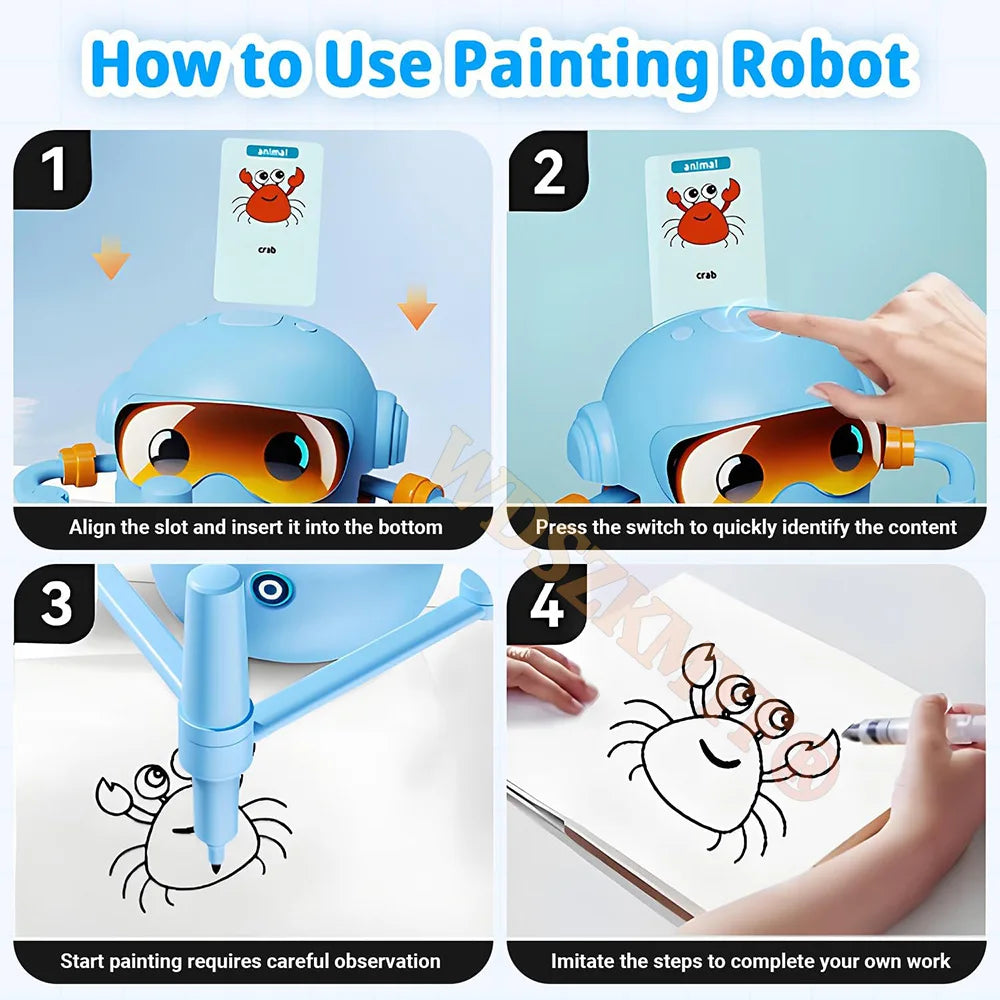 Educational Auto Drawing Robot
