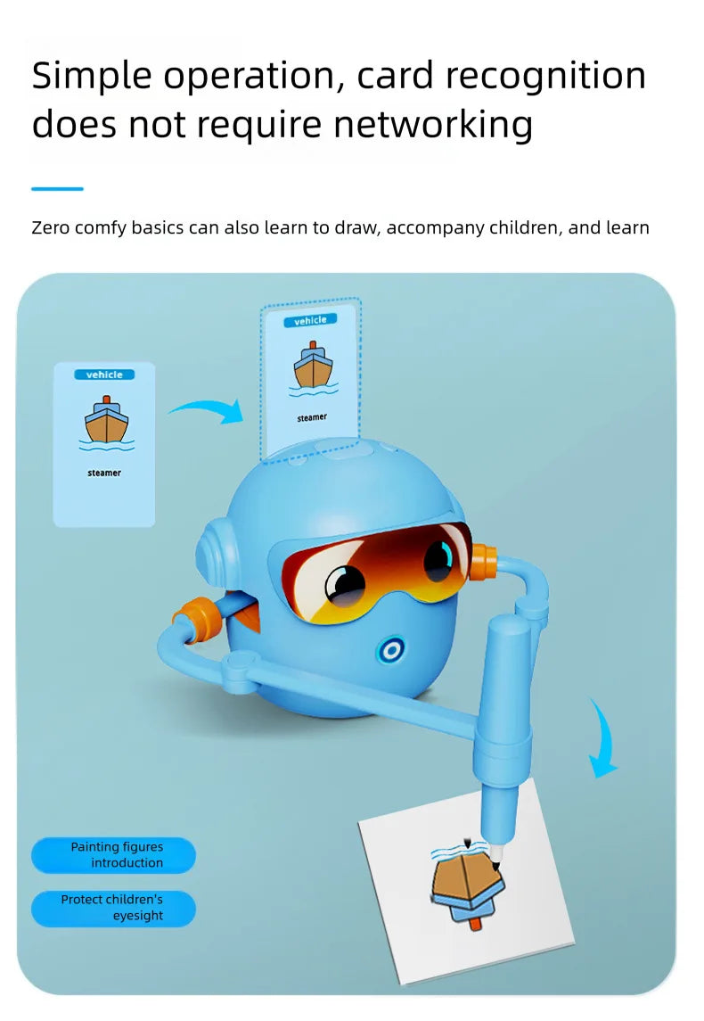 Educational Auto Drawing Robot