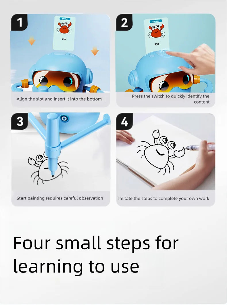 Educational Auto Drawing Robot
