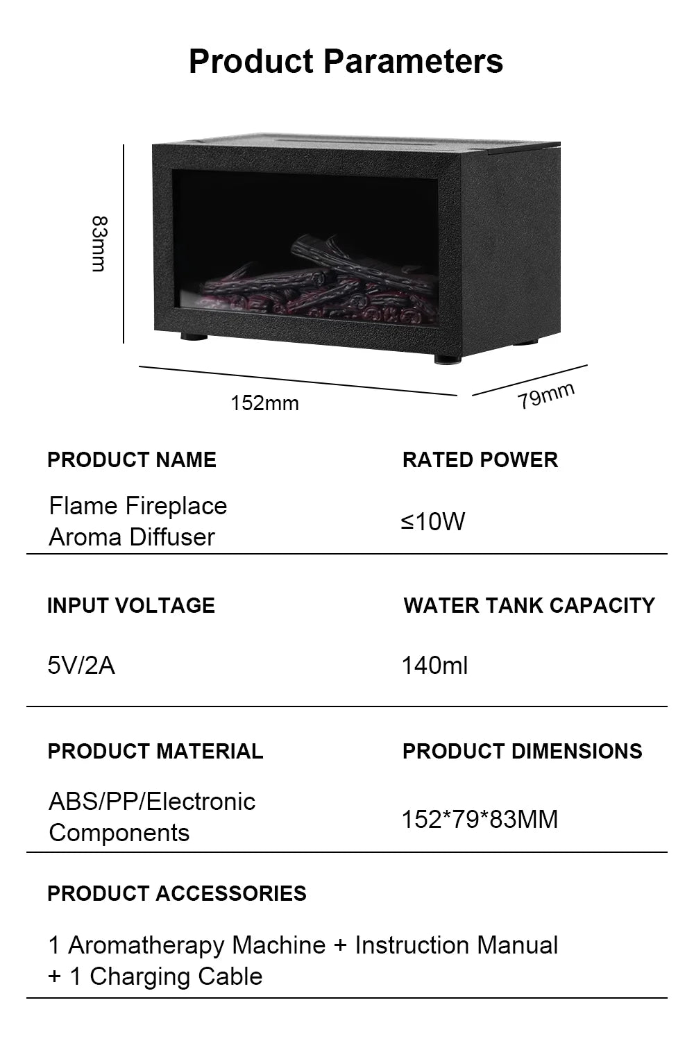 Aroma Flame Humidifier